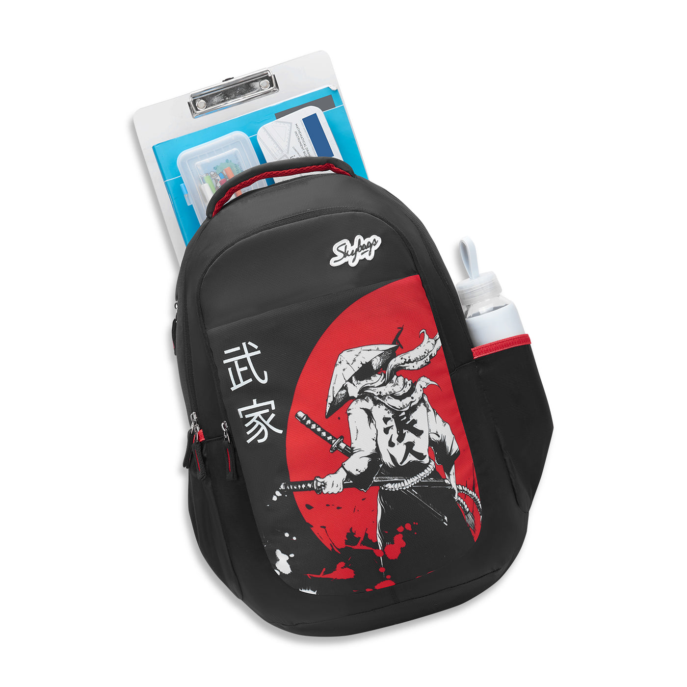 Skybags KYRO RC 02 SCBP WARRIOR RED BLACK