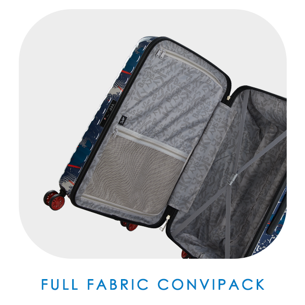 Skybags Comefles Luggage Bag with Full Fabric Convipack 
