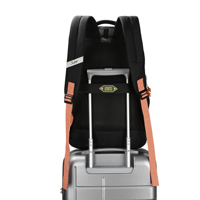 Skybags ACTIV 01 LAPTOP BP 40L CHARCOAL BLACK