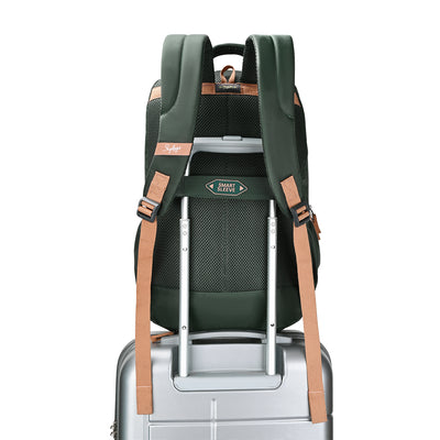Skybags ZINEX 30L LAPTOP BACKPACK 01 DARK OLIVE