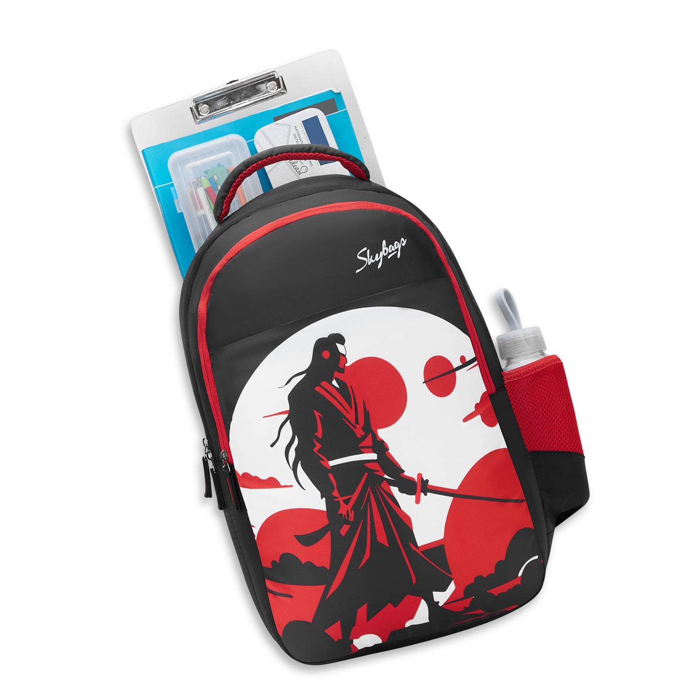 Skybags KYRO 01 SCBP SAMURAI RED BLACK