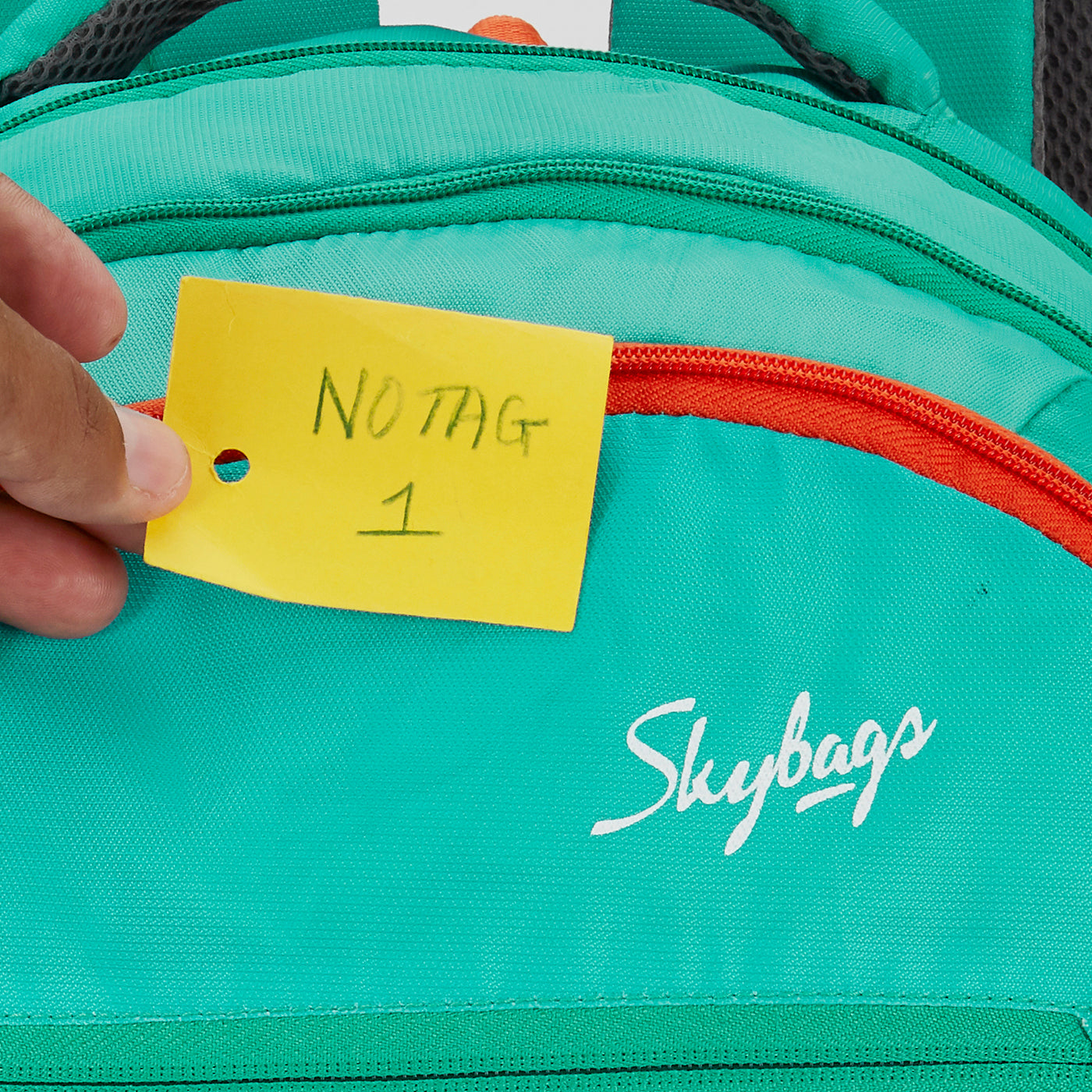 Skybags New Neon 22 "02 School Backpack Teal"