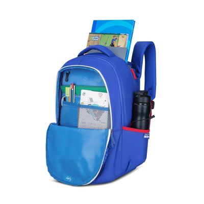 Skybags KLAN PRO 02 SCHOOL BACKPACK BLUE