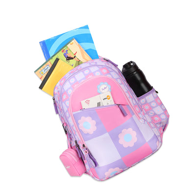 PEARL 02 SCHOOL BACKPACK LAVENDER