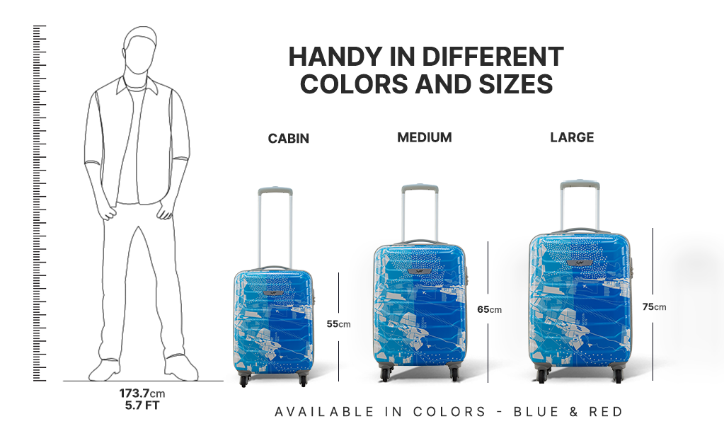 3 Wheeled Extra Large Travel Bags | Shop Travelling Bags online