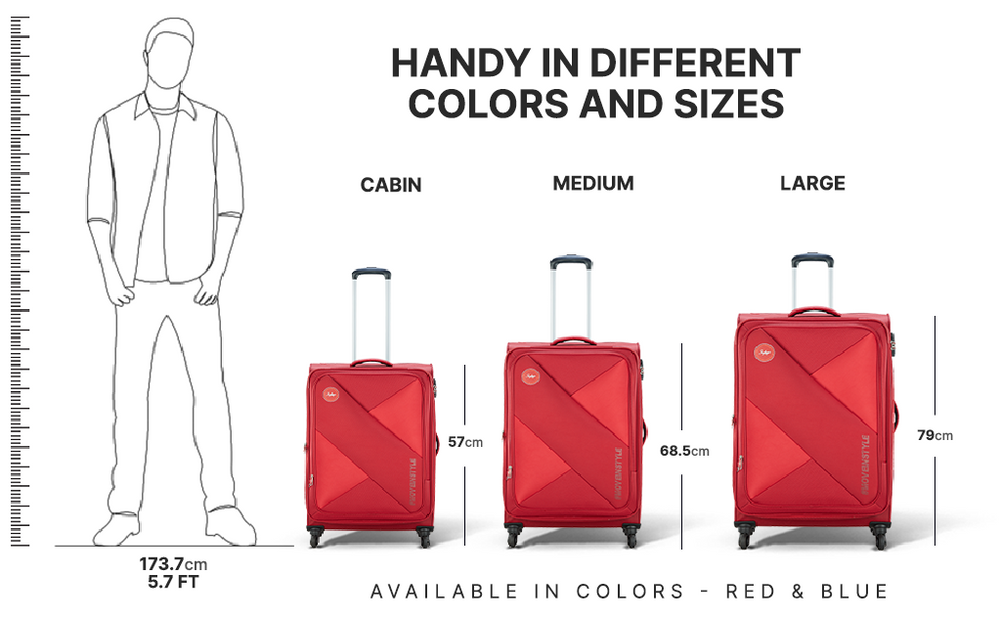 Skybags trolley big size sale