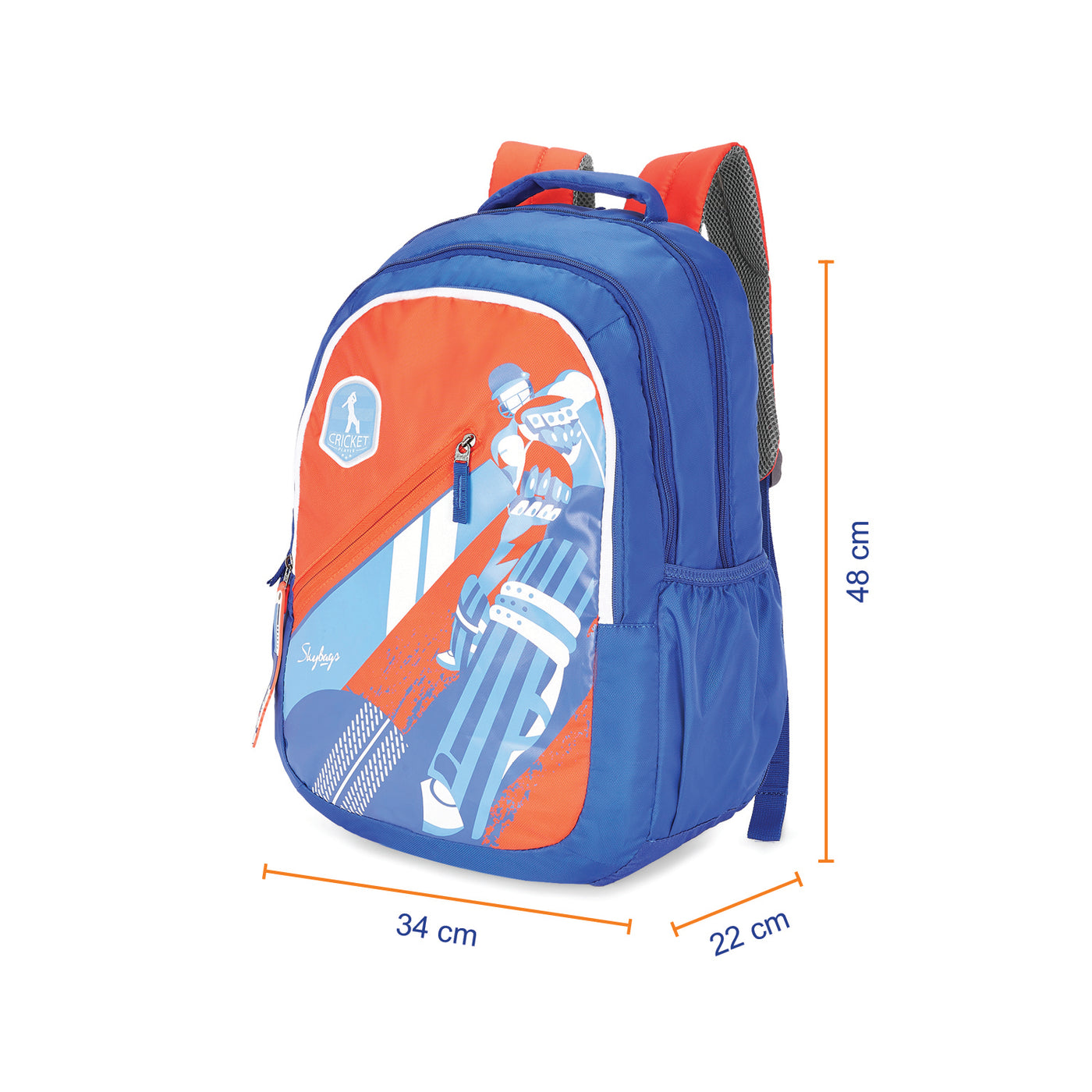 Skybags Riddle 4 "School Bp Blue"
