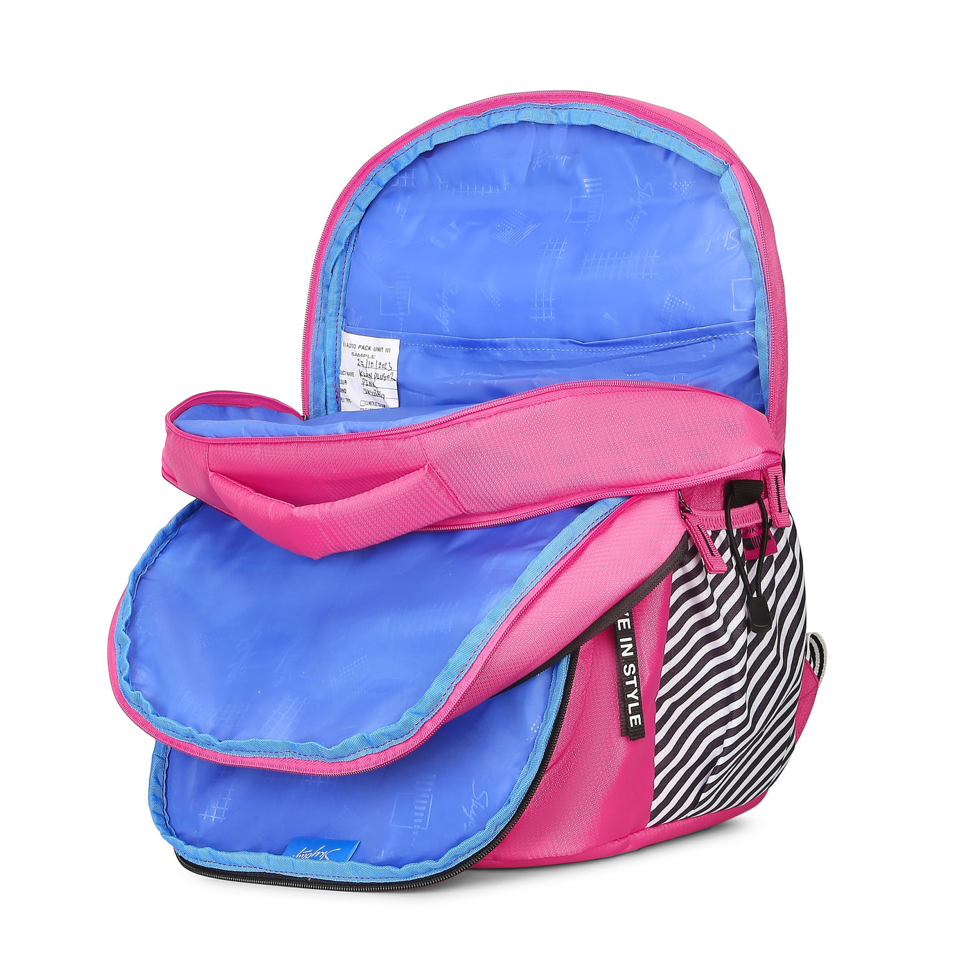 Skybags KLAN PLUS 02 SCHOOL BACKPACK PINK