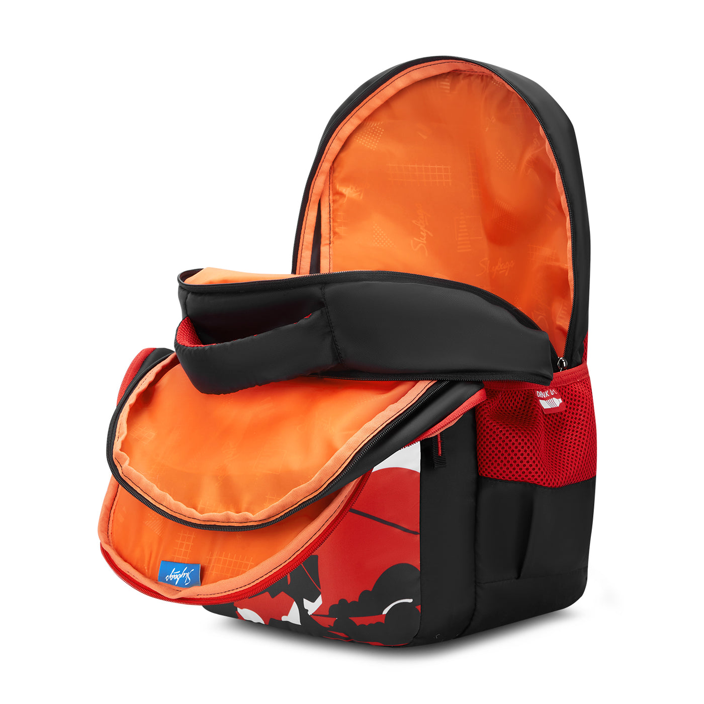 Skybags KYRO 01 SCBP SAMURAI RED BLACK