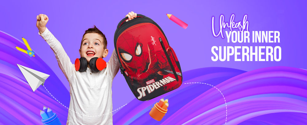 Skybags Marvel Spiderman School Backpack