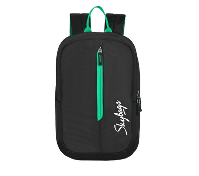 Skybags Beat Black Daypack Backpack With Padded Back Pannel