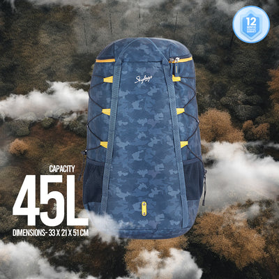 Skybags Hawk "01 Rucksack 45L" Blue