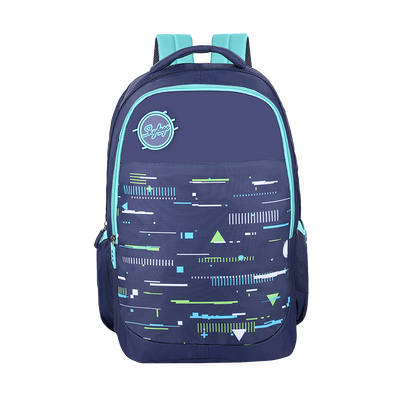 Skybags Squad Indigo Backpack With 3 Compartment