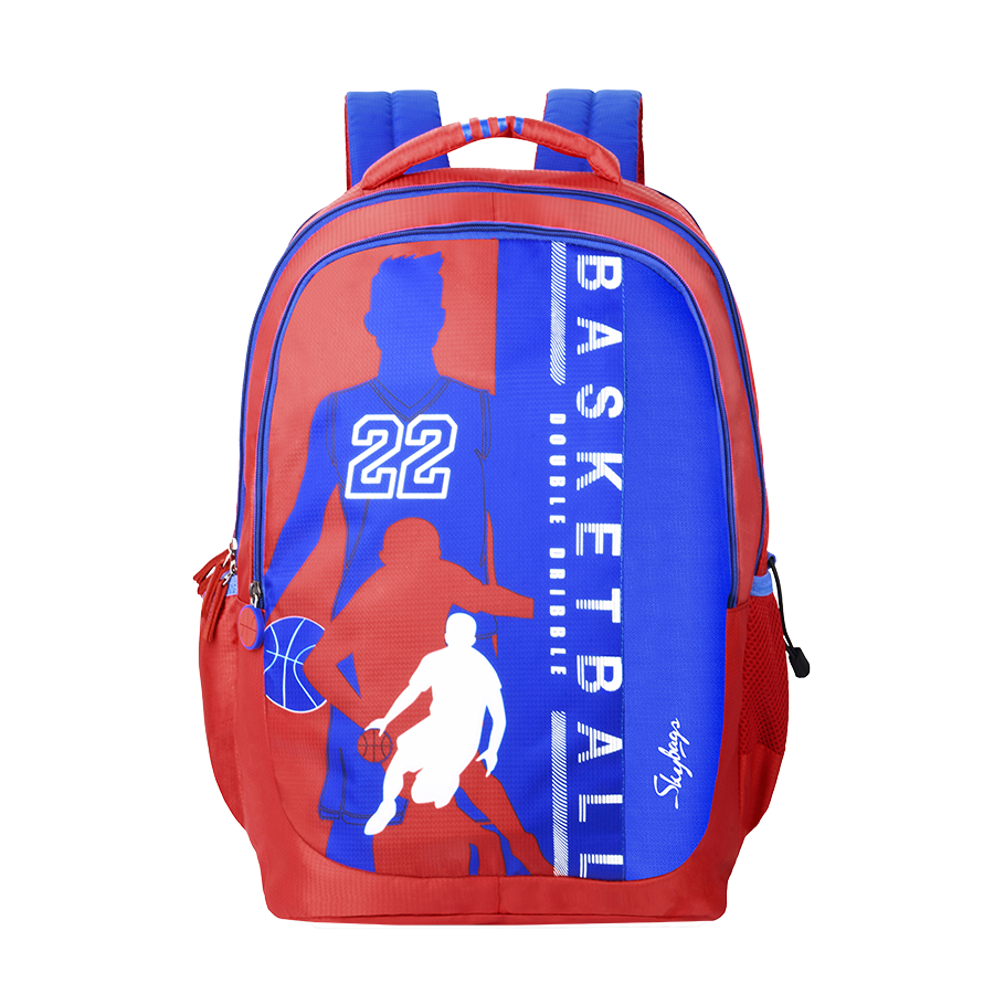 Skybags Squad Plus 08  School Backpack Red