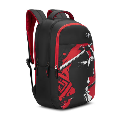 Skybags KYRO 02 SCBP KATANA RED BLACK