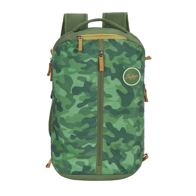 Skybags Offroader Nx Unisex Green Backpack