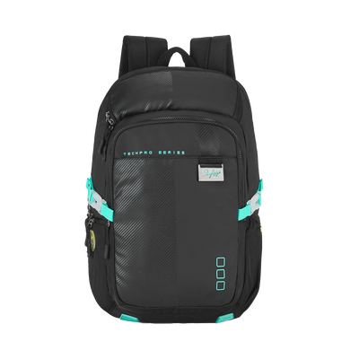 Skybags Valor Pro With Quick Access Pocket Black Backpack