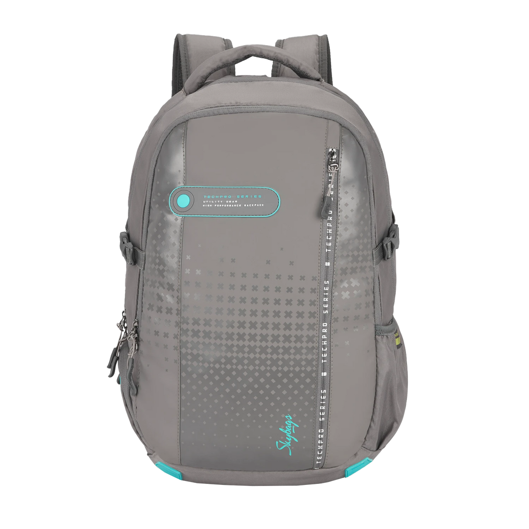 aztek 01 laptop backpack grey black Skybags Valor Pro 04 Laptop Backpack Grey