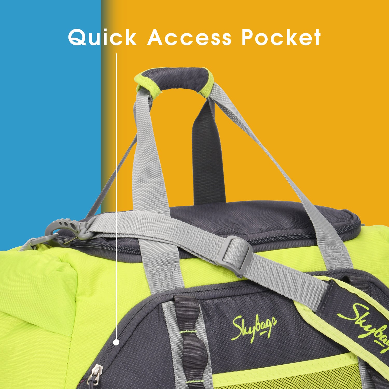 Skybags Polyester Travel Duffle Bag at Rs 3329 | Duffle Bag in Kolkata |  ID: 27121798491