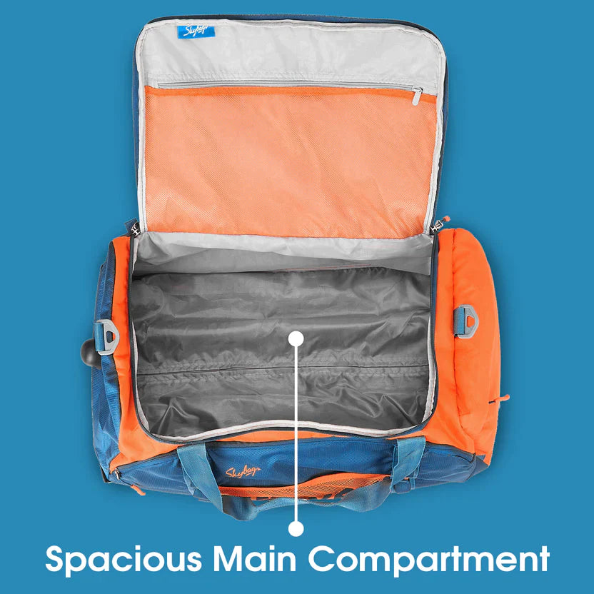 Skybags Hustle Duffel with Spacious Compartment