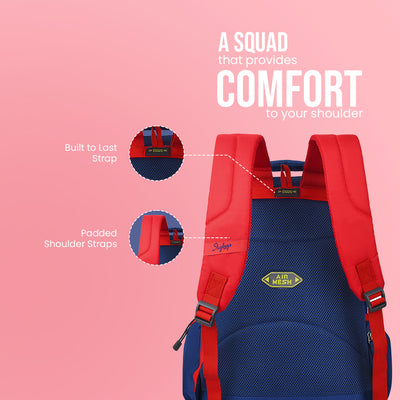 Skybags Squad Nxt 01 "School Backpack Blue"