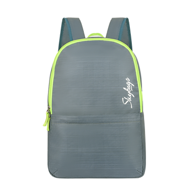 Skybags Flik Grey Backpack With 1 Front Pocket