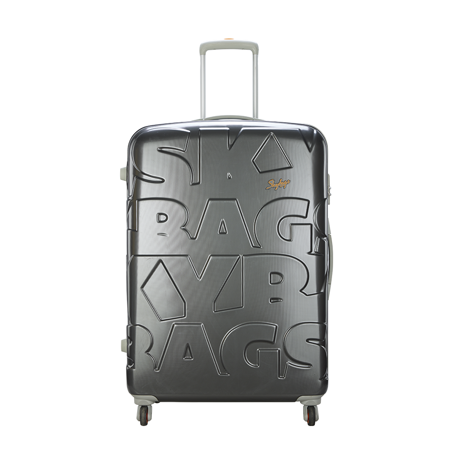 Skybags Ramp NXT Black Luggage Bag With Polycarbonate Shell