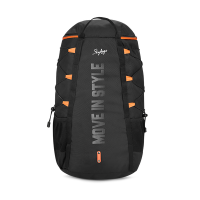 Skybags Hawk Balck Backpack With Spacious Compartment