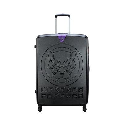 Skybags Wakanda Forever Black Luggage Bag With Strong Polycarbonate