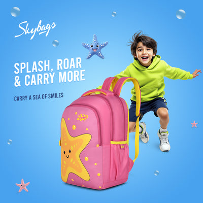 Skybags BUDDY 01 SCBP STARFISH PINK