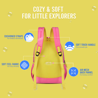 Skybags BUDDY 01 SCBP STARFISH PINK