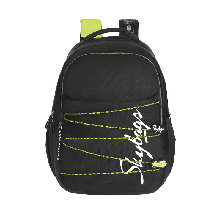 Skybags MAZE PRO 03 SCHOOL BACKPACK BLACK