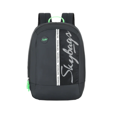 Skybags Tribe Plus Black Backpack With 14 inch Laptop compatibility