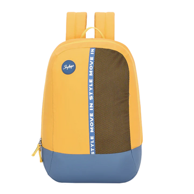 Skybags Tribe Plus Yellow With Inside Bottle Pocket