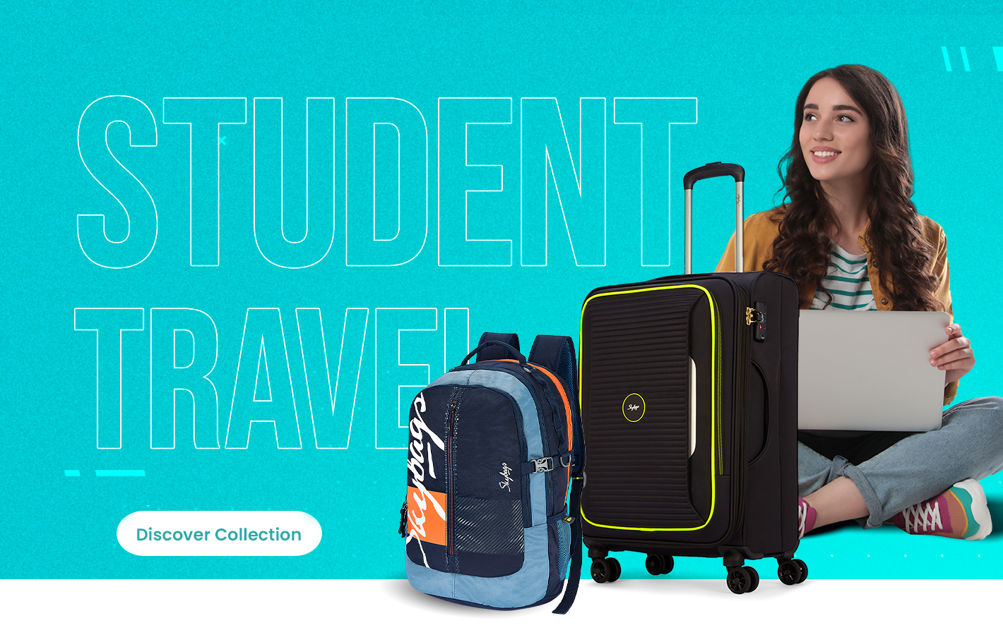 Travelling top bags skybags