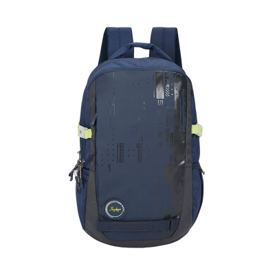 Skybags Valor Pro Polyester Black Backpack