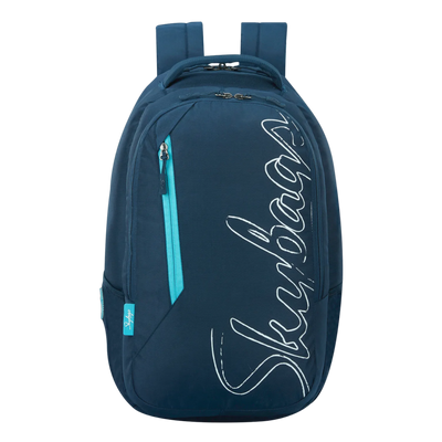 Skybags Campus Polyester Navy Blue Backpack
