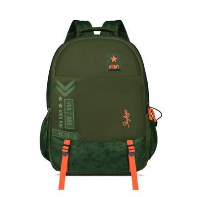 Skybags Stream Black 35L Backpack With Built to Last Strap