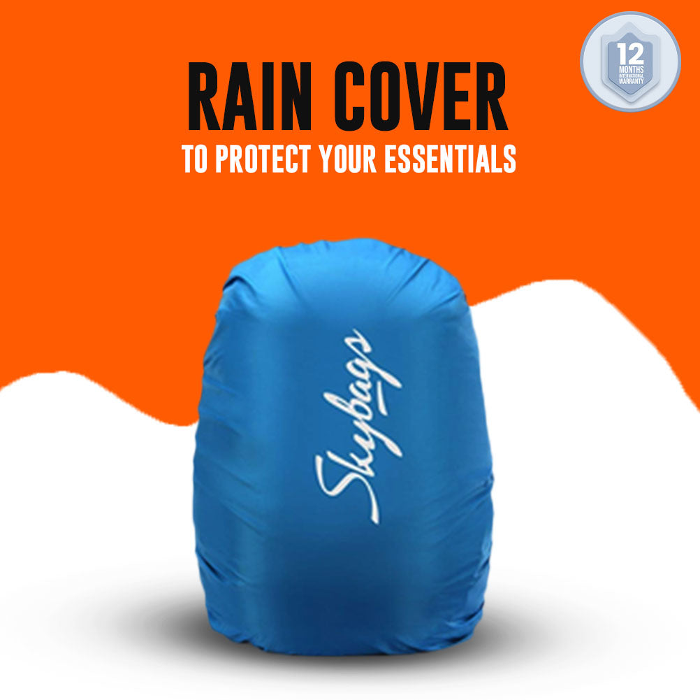 Sky bag for school with rain cover online