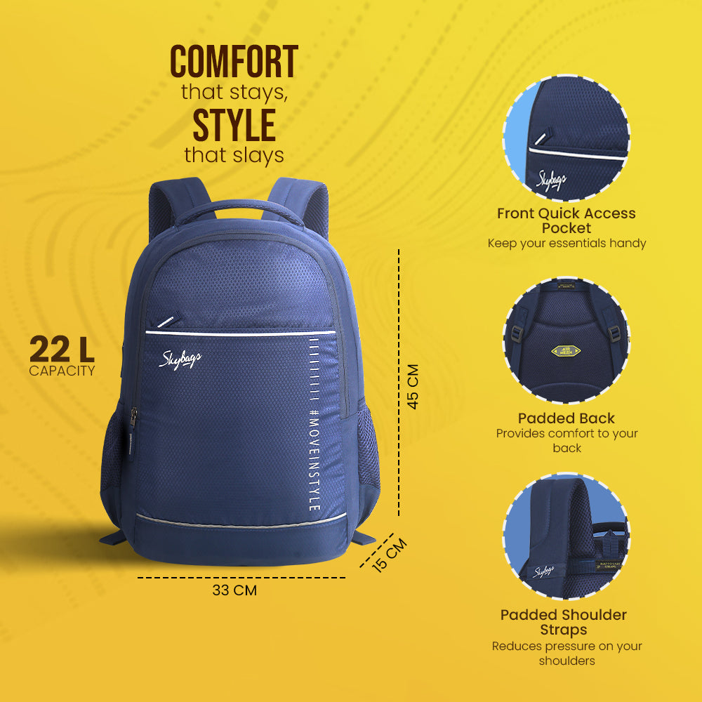 Skybags Ikon 01 College Backpack E