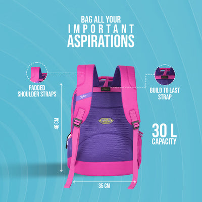 Skybags Squad 03 "School Backpack Pink"