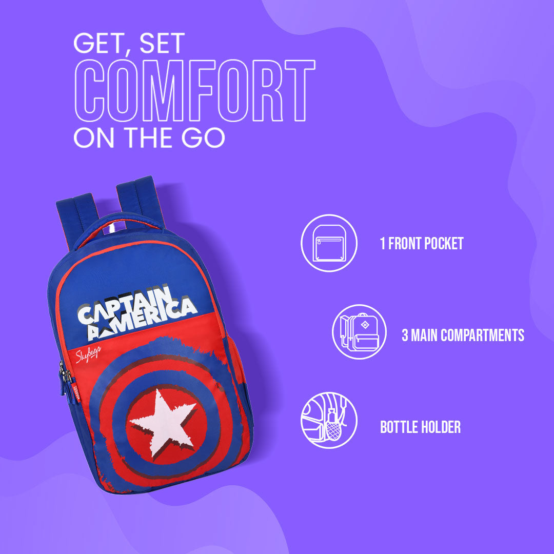 Skybags Marvel Captain America 