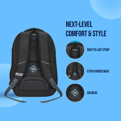 Skybags Network Nxt  01 (E) Laptop Backpack Black