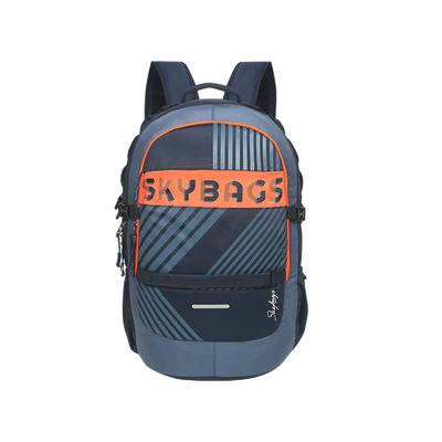 Skybags Strider NXT Blue Unisex Polyester Backpack