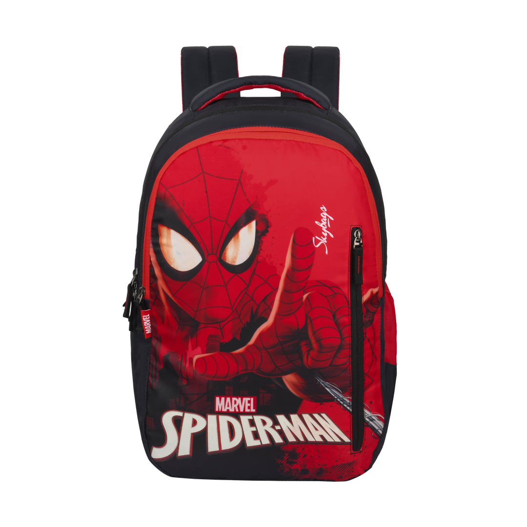 Skybags Marvel Spiderman School Backpack 02 Red