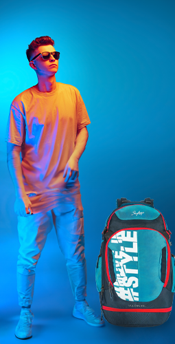 Backpacks Fabric Sky Wins Backpack, Number Of Compartments: 4, Bag  Capacity: 25L