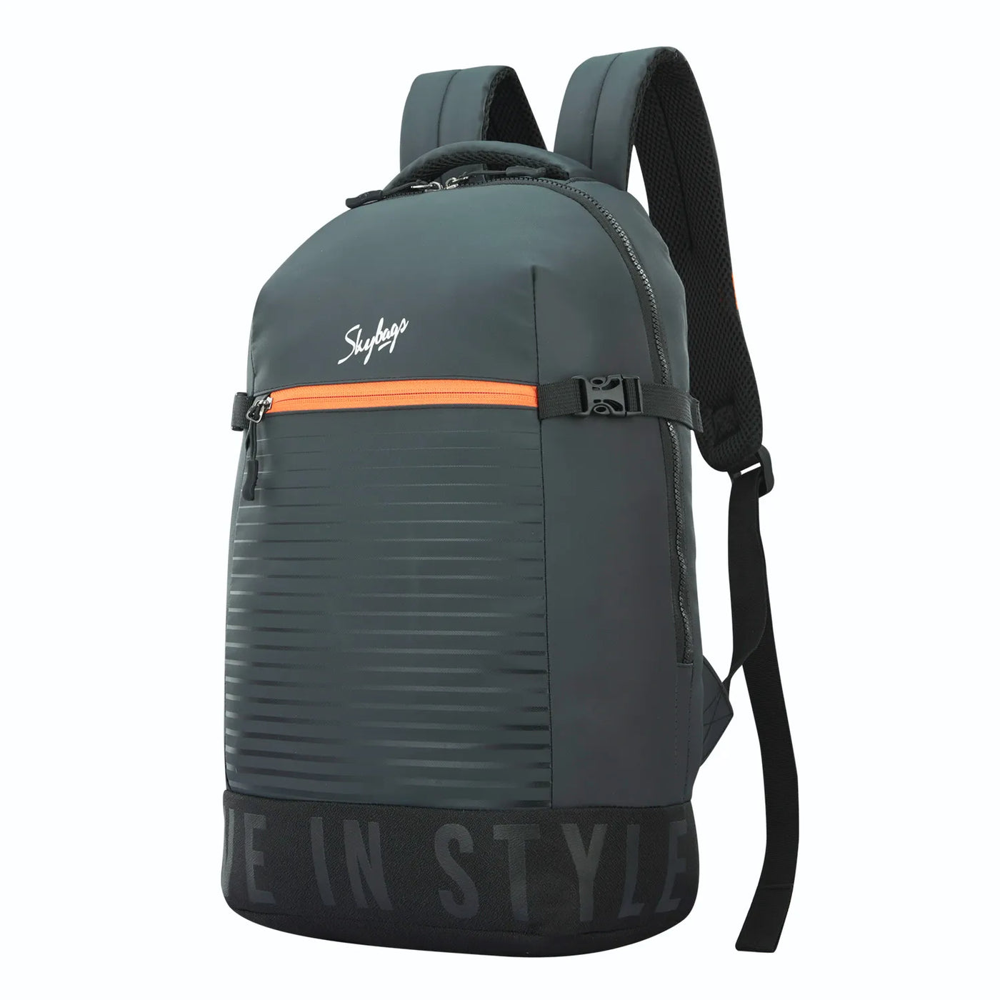 SKYBAGS BOHO "01 BACKPACK WITH RAIN COVER" BLACK
