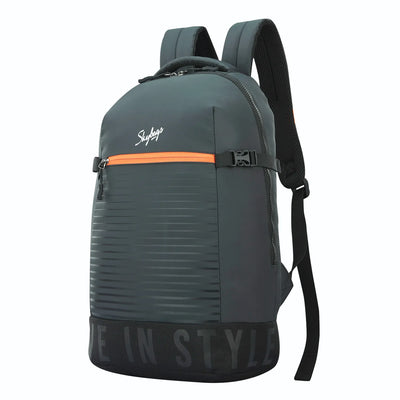 Skybags Boho Polyester Black Backpack