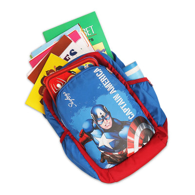 SKYBAGS MARVEL CHAMP "02 BACKPACK RED"
