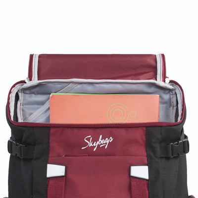 Skybags Marvel Extra  02 College Backpack Red